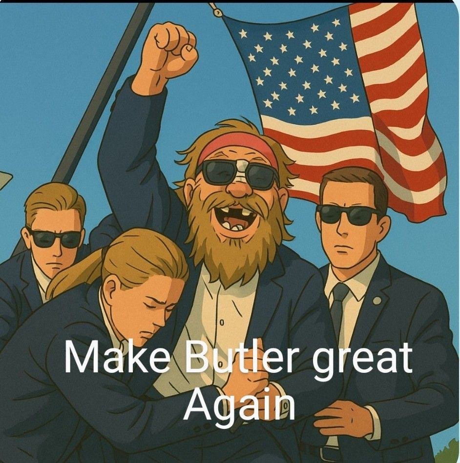 Billy Boofer for president artwork