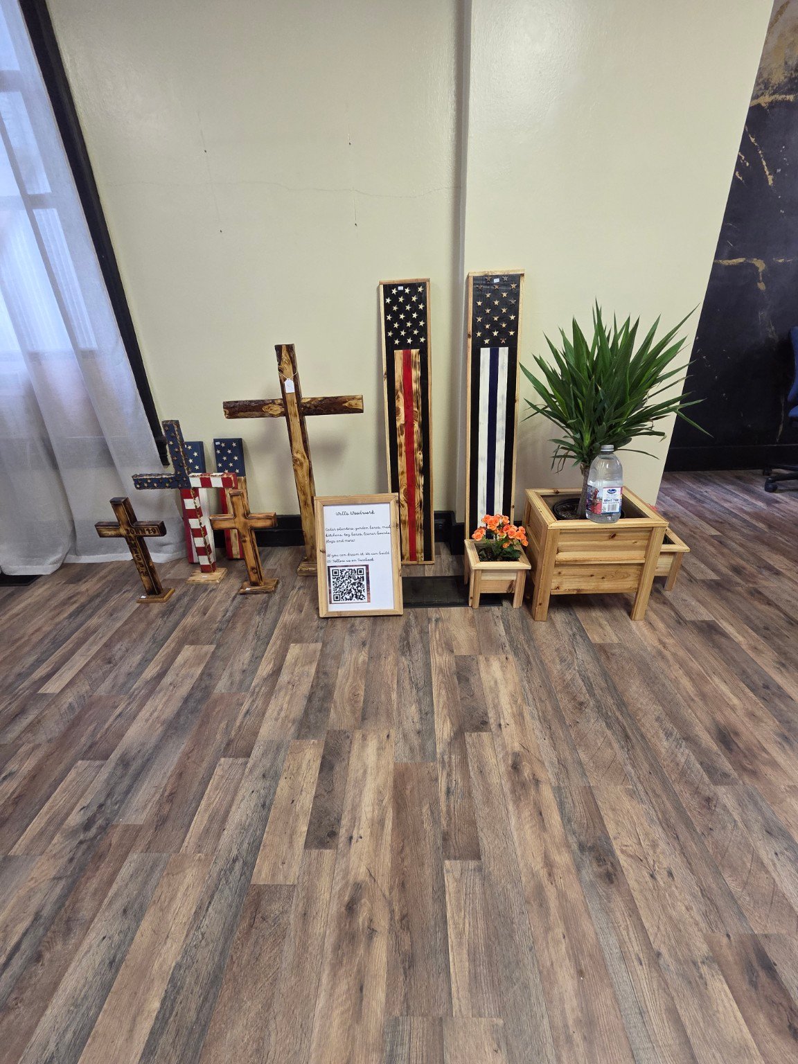 Wells Woodwork display